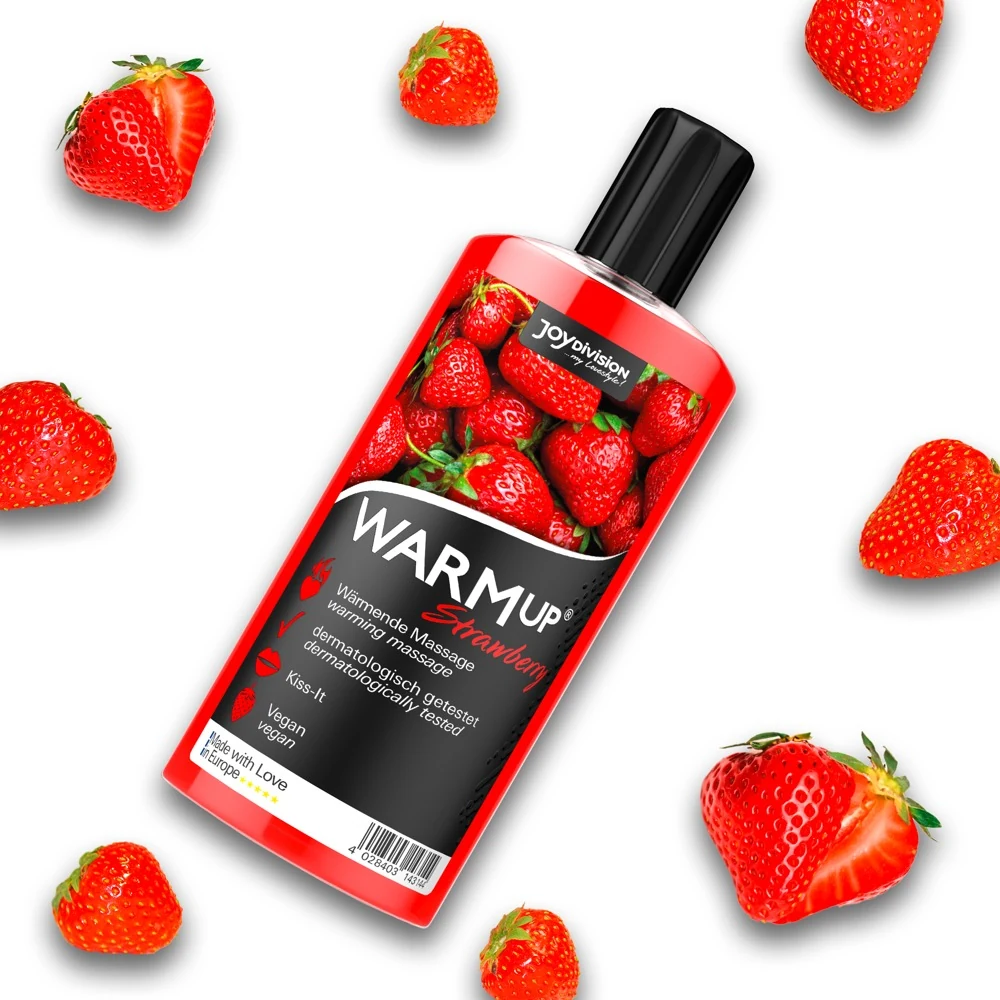 WARMup Aardbei massagevloeistof 150 ml