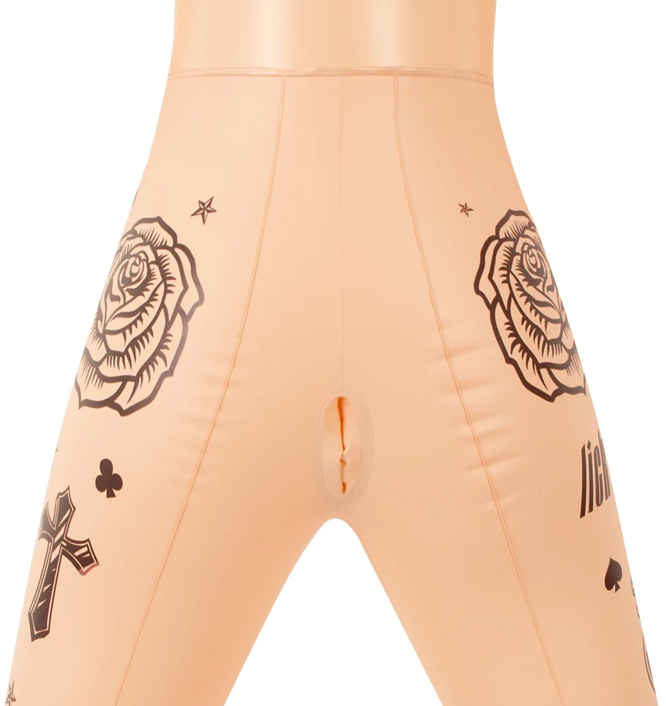 Naughty Dollz opblaasbare love doll met tattoos