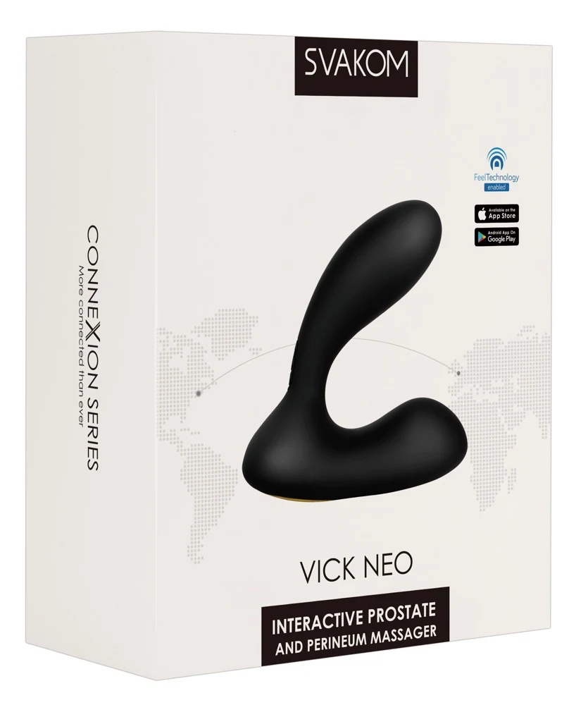 Interactieve anaal vibrator voor P-spot en G-spot
