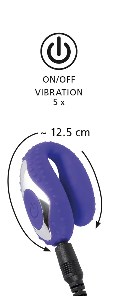 Licht flexibele mondvibrator met 5 standen
