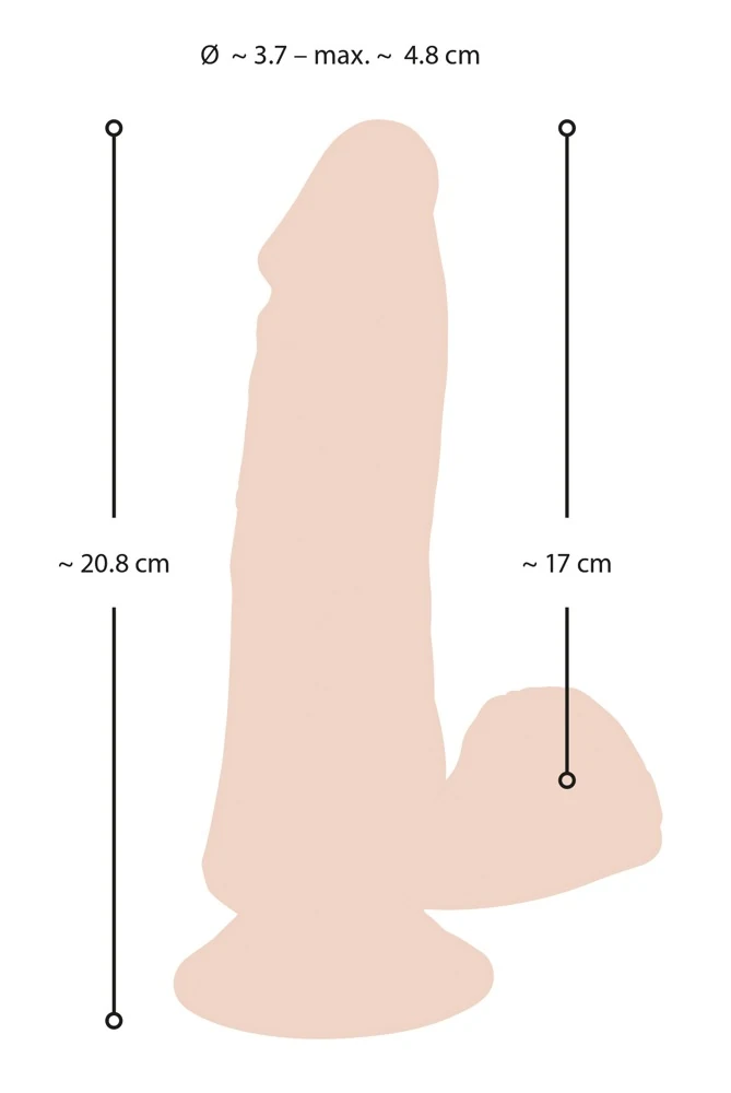 Buigbare RC vibrator met ballen