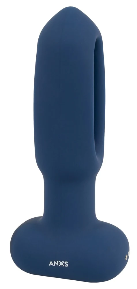 ANOS RC Flicking Tongue Butt Plug met Vibratie