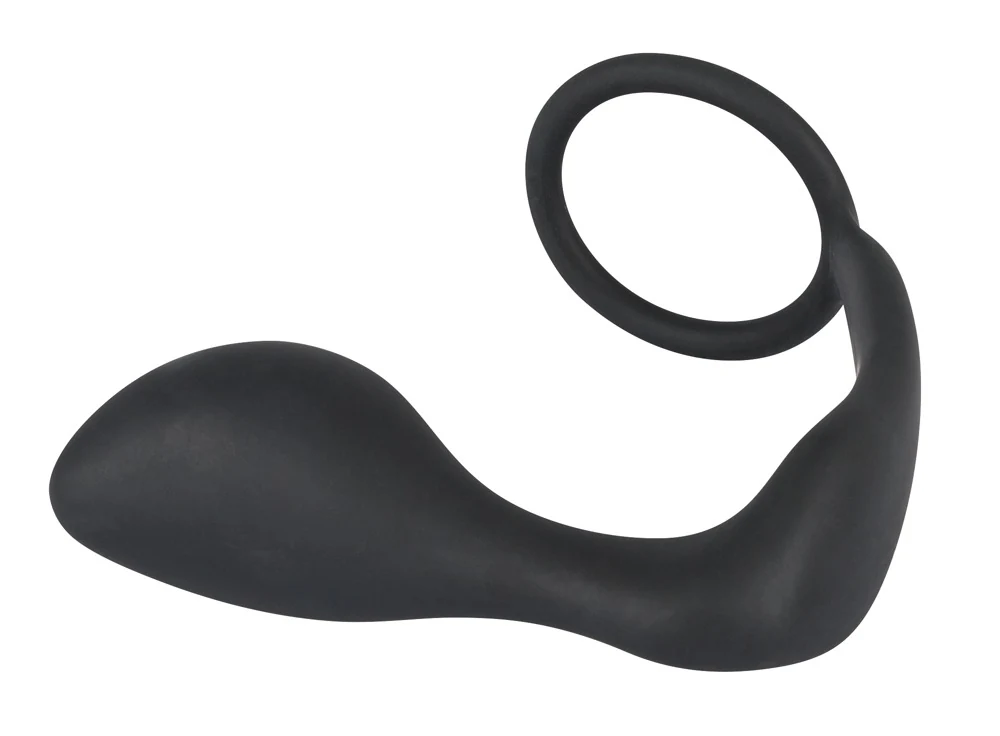 Penisring met anaalplug en perineumstimulatie