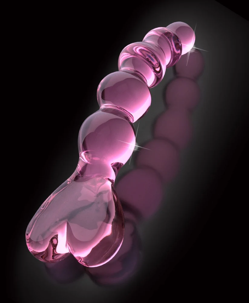Glazen dildo voor warm- en koudspel