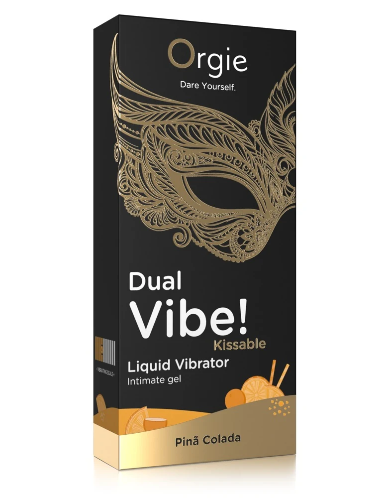 Orgie Dual Vibe intieme gel Piña Colada 15 ml