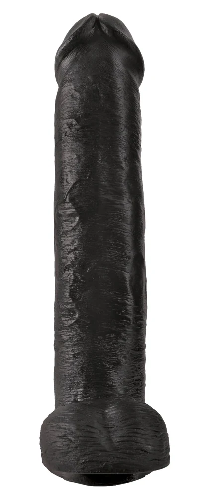 XXL realistische dildo met zuigvoet 38,1 cm