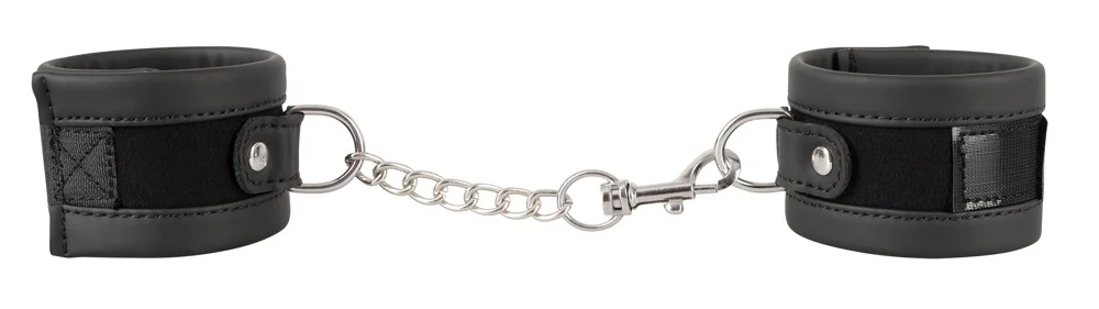 Vegan handboeien met afneembare ketting