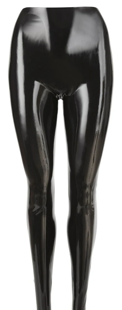 Glanzende latex panty