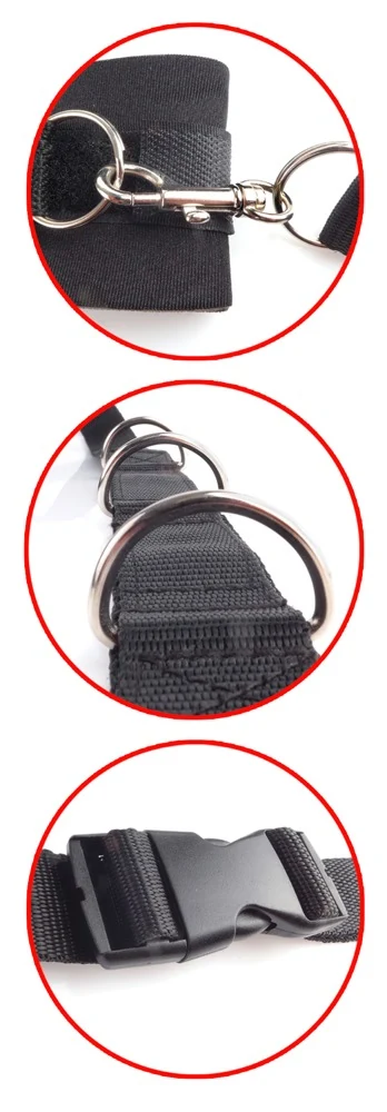 Bed bondage set met verstelbare banden