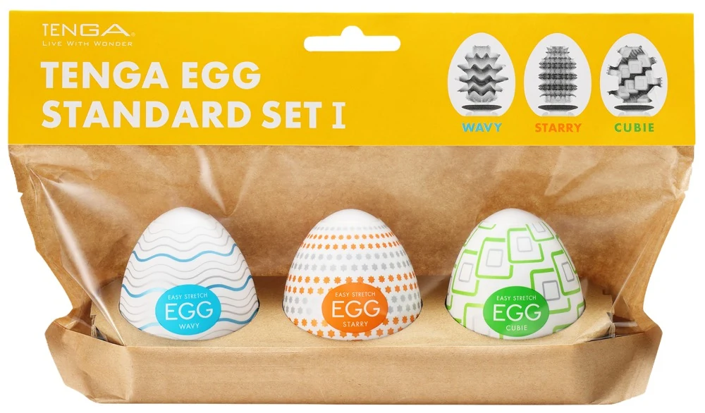Tenga Egg Standaard Set 1 - 3 stuks