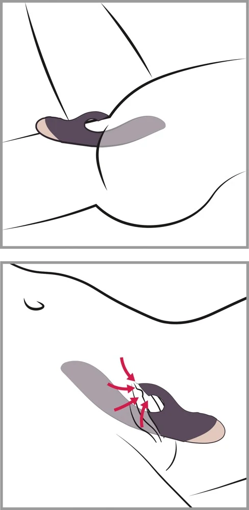 Clitoriszuiger met G-spot vibrator oplaadbaar