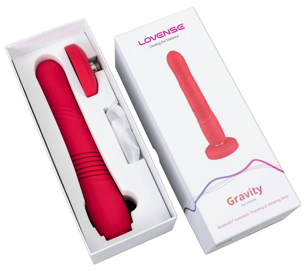 Lovense Gravity stuwende vibrator met app