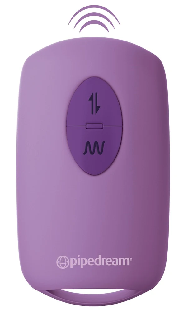Siliconen vibrator met schok-, warmte- en trilfunctie
