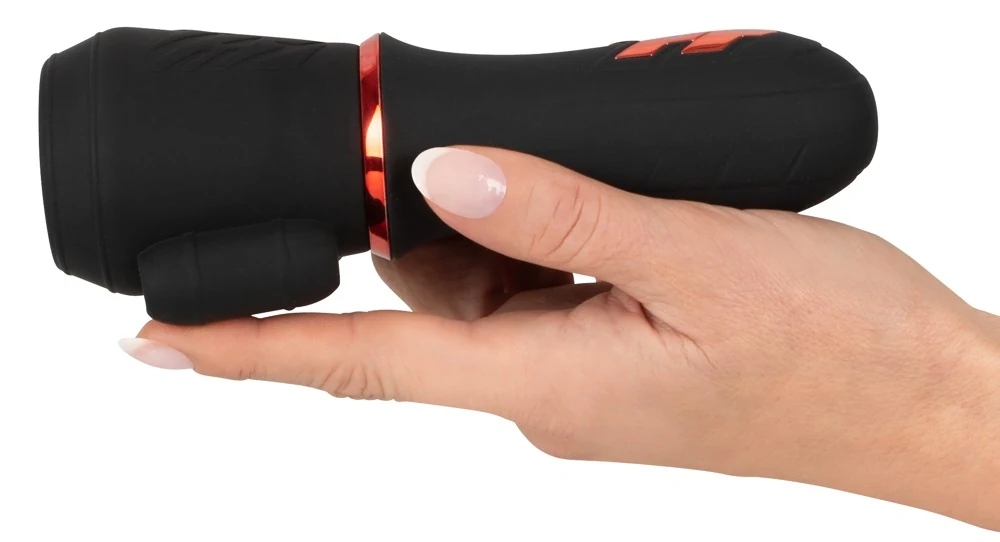 Rebel masturbator met zuigfunctie en vibratie