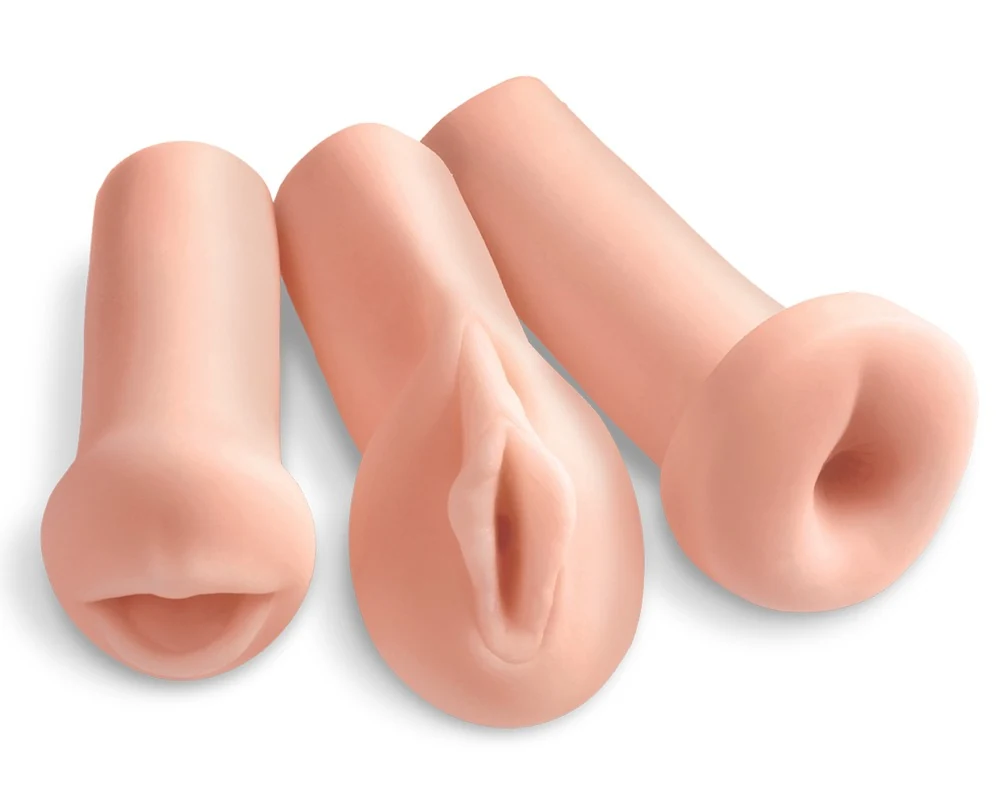 Set met 3 masturbators