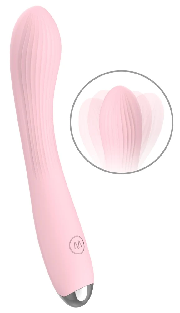 KIREYA vibrator van siliconen met gebogen design