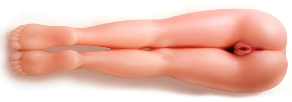 Torso masturbator met benen en voeten