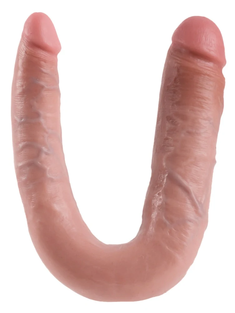 Dubbele dildo met flexibele schacht 43 cm