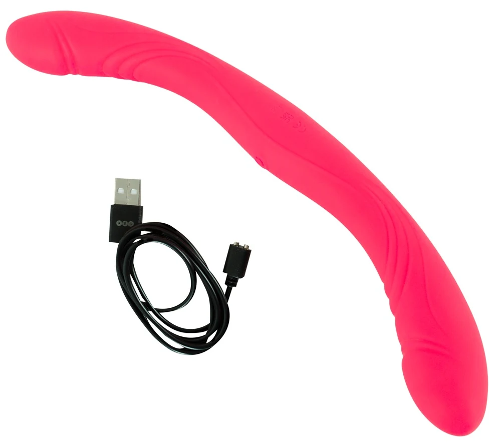 Coup!es Choice dubbele vibrator siliconen oplaadbaar