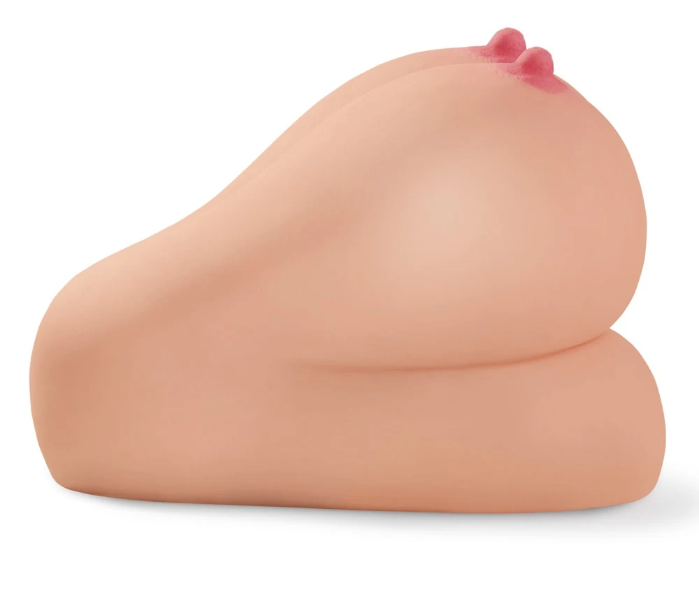Interactive Titty Fuck-Her vibro-masturbator