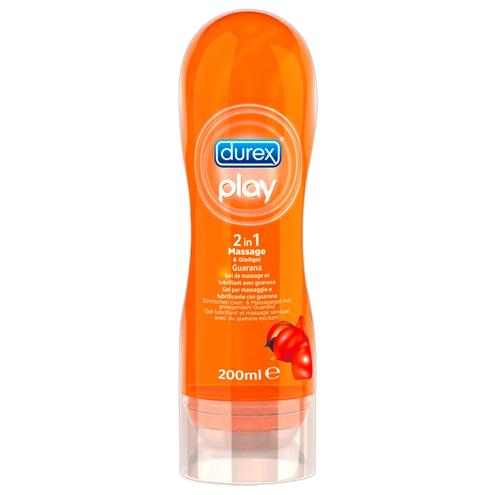 Massage gel en glijmiddel met guarana 200 ml