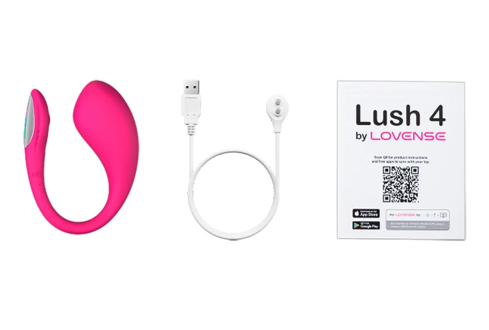 Lovense Lush 4 app-gestuurd vibrerend eitje