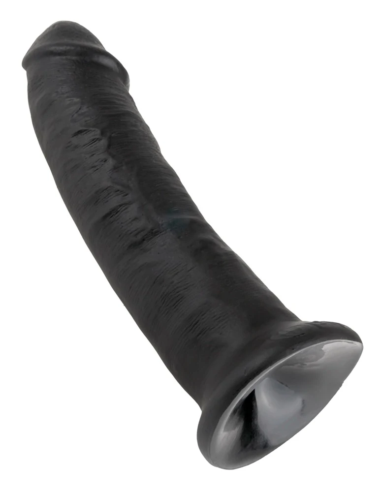 Realistische dildo met zuigvoet 24 cm