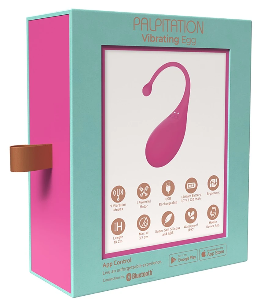 Adrien Lastic Vibro Egg met appbediening