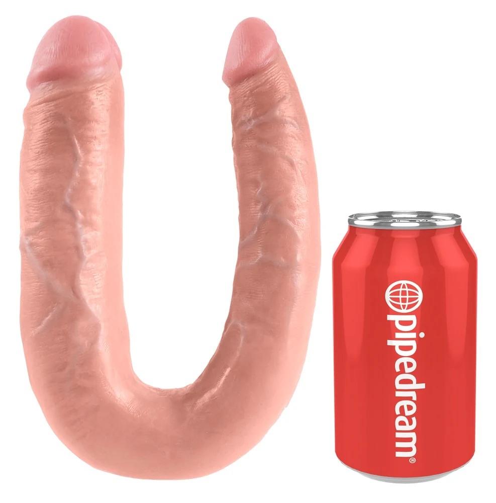 Dubbele dildo met flexibele schacht 43 cm