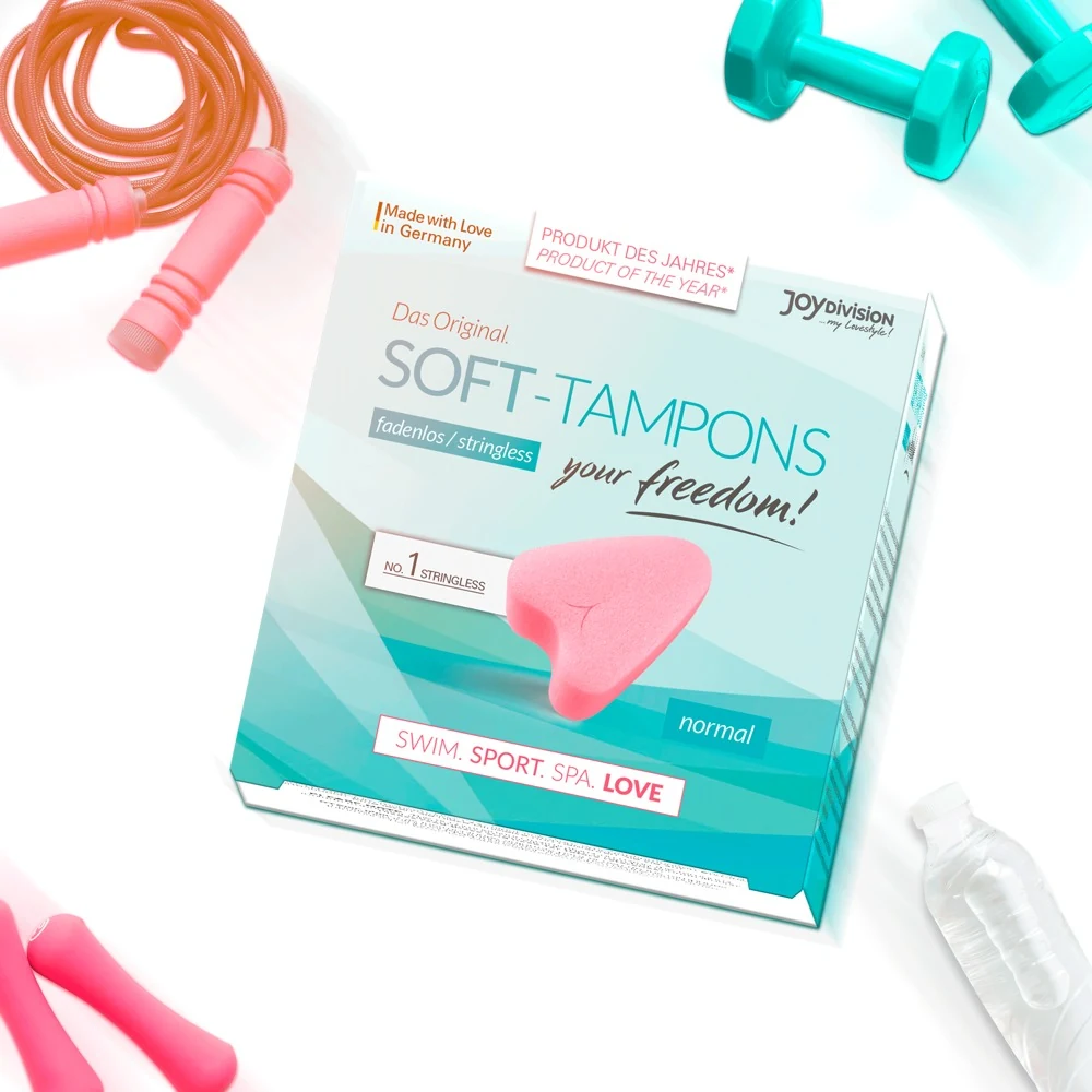 Joydivision zachte tampons zonder touwtje