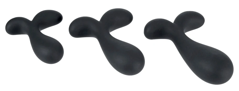 ANOS Butt Plug Trainingsset met 3 siliconen plugs
