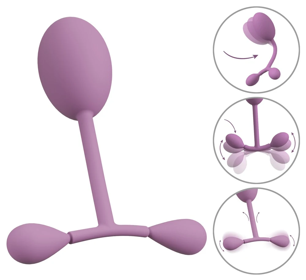 Vaginale trainer met stuitergewichten