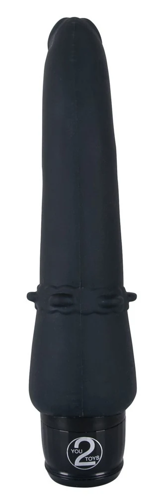 Zwarte anaalvibrator met 7 vibratiestanden