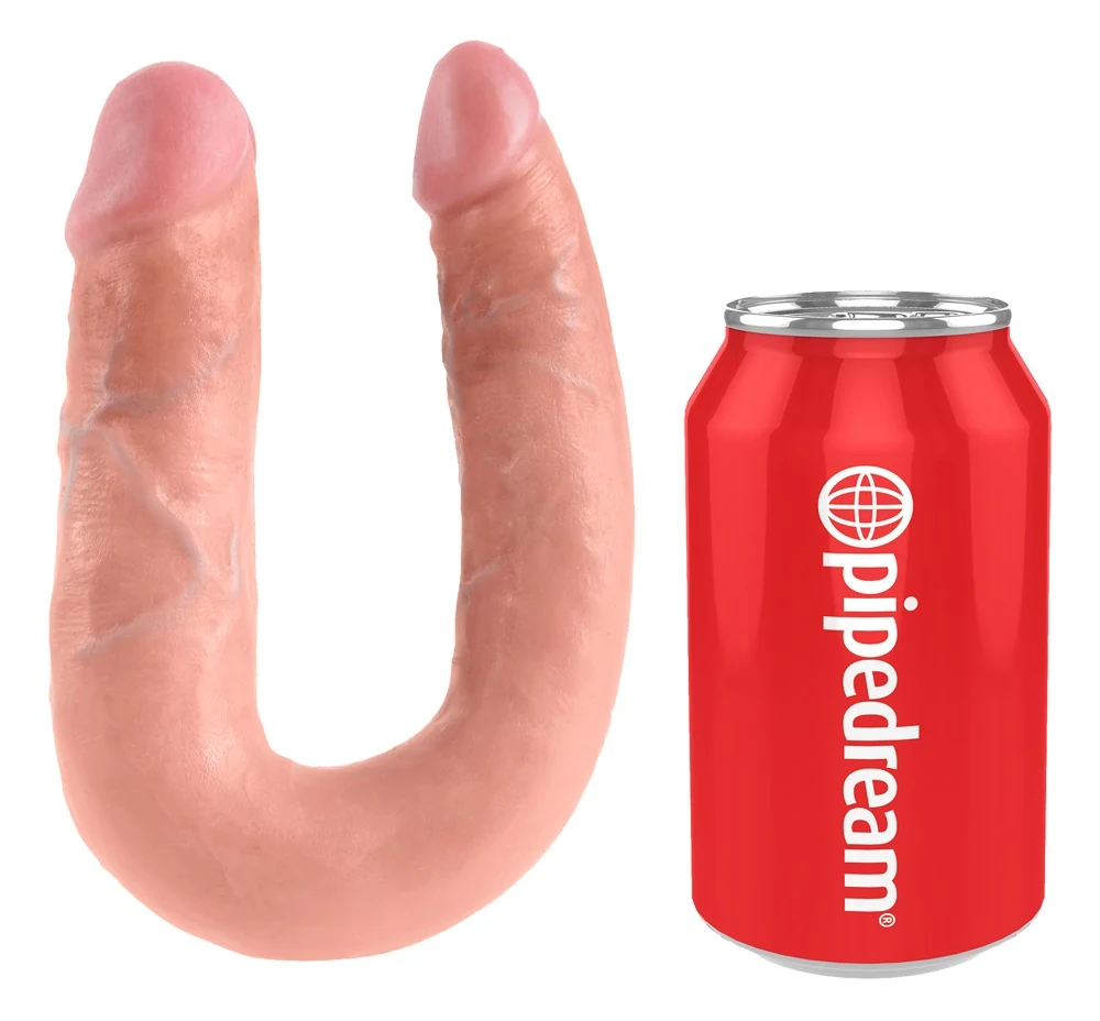 Dubbele dildo met flexibele schacht