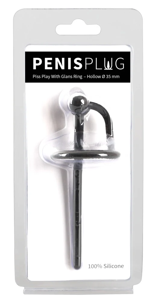 Holle siliconen dilator met eikelring