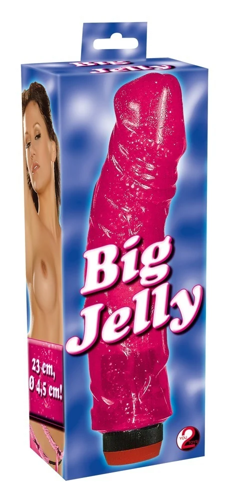 You2Toys Big Jelly glitter vibrator