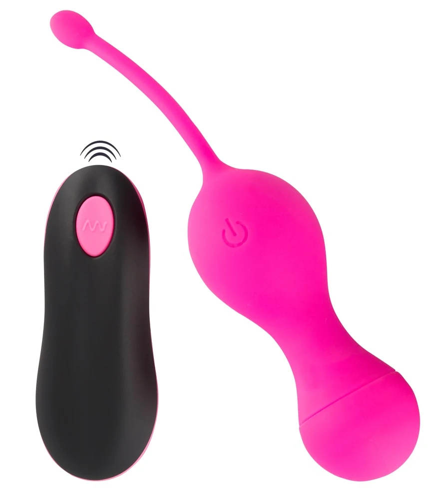 Sweet Smile oplaadbare vibro-bal duo met afstandsbediening