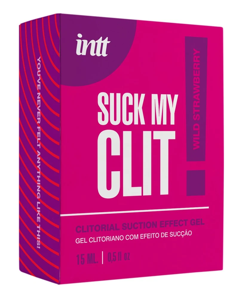 intt Clitorial Suction Effect Gel Wild Strawberry 15 ml