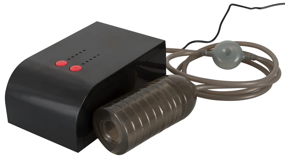 Elektrische masturbator met handsfree stimulatie