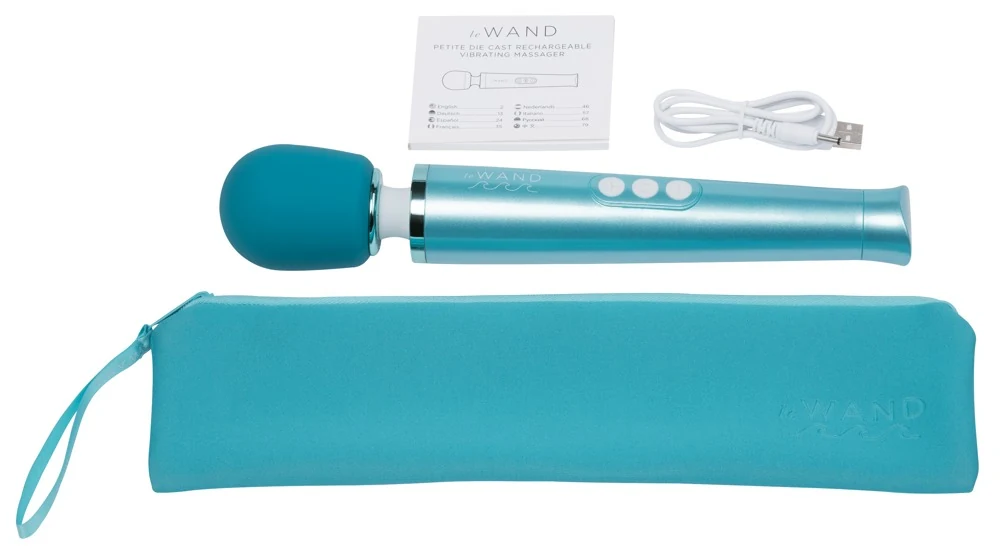 le WAND Dive luxe massager oceaanblauw