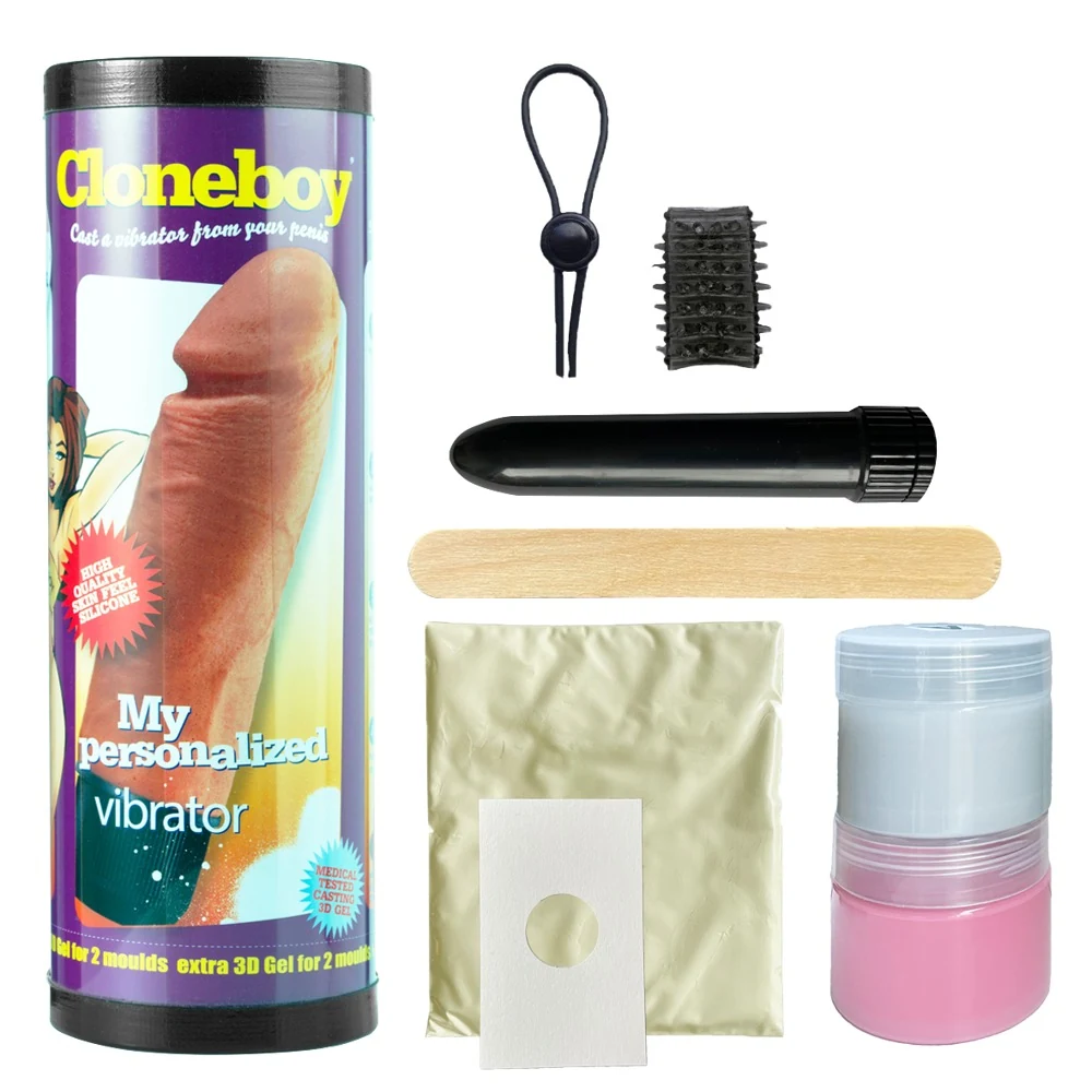 Cloneboy My Personalised Vibrator Penis Imprint Set