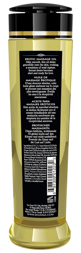 Shunga Amour erotische massageolie 240 ml