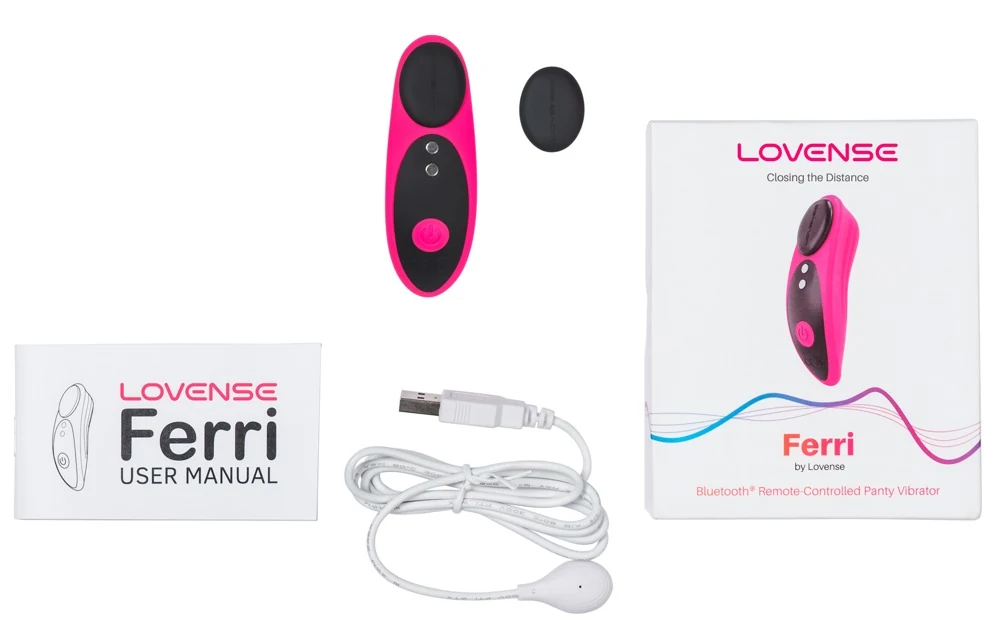 Lovense Ferri slipvibrator met app-bediening