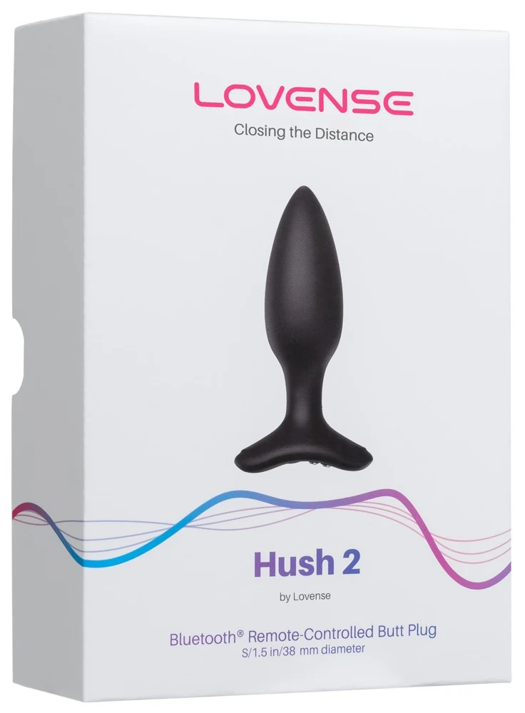 Lovense Hush 2 Buttplug M met App
