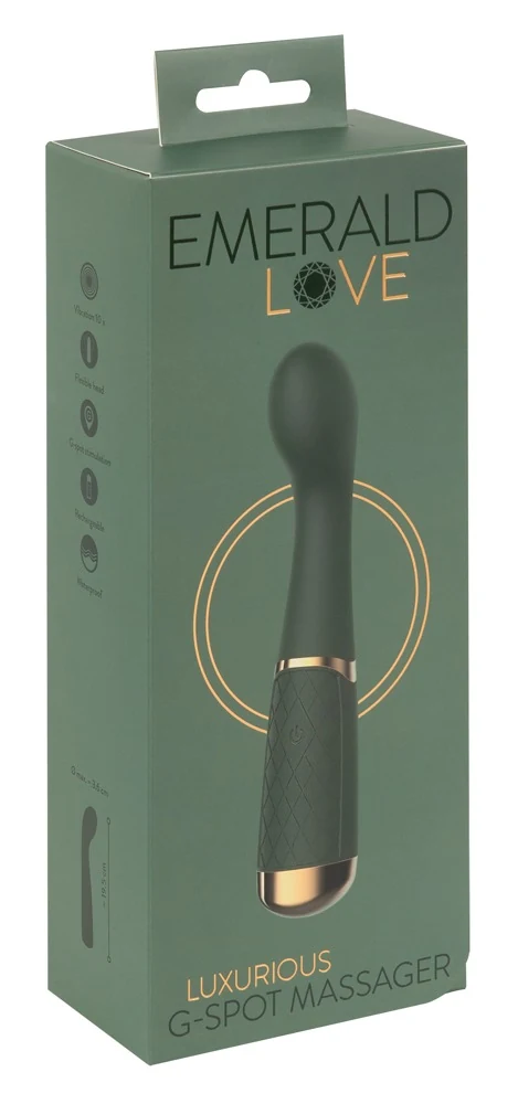 Emerald Love Luxueuze G-spot massager