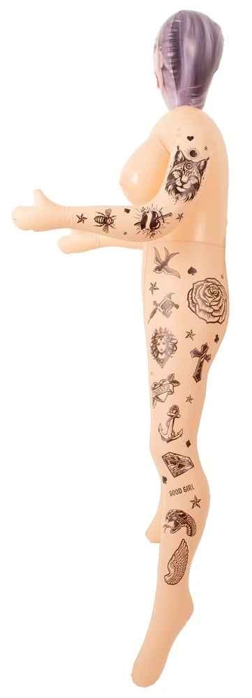 Naughty Dollz opblaasbare love doll met tattoos