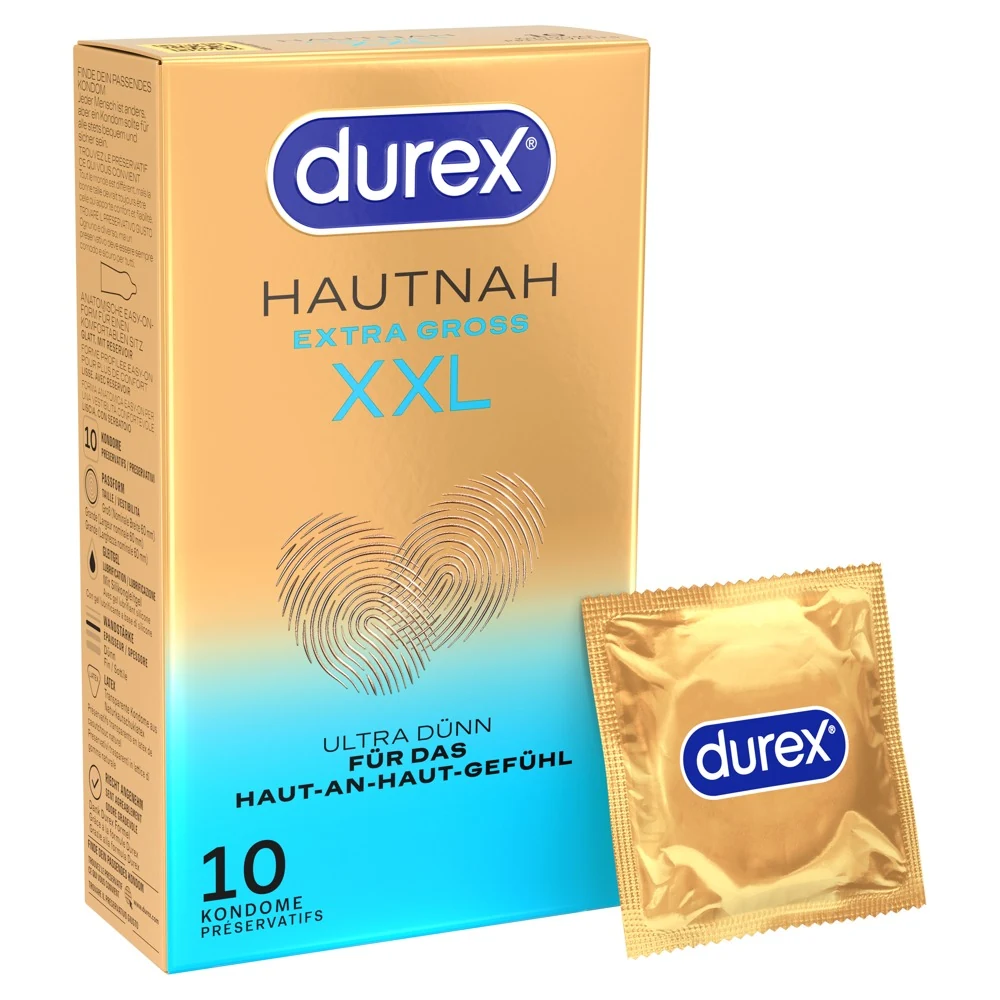 Durex Hautnah Extra Large XXL condooms 10 stuks