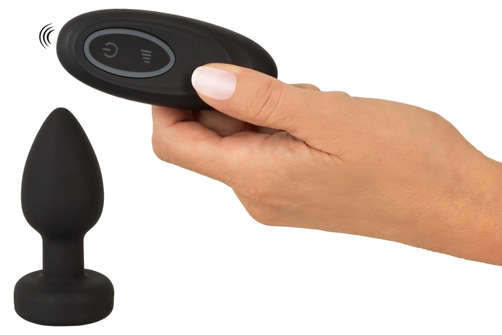 ANOS RC Flashing Butt Plug met Vibratie