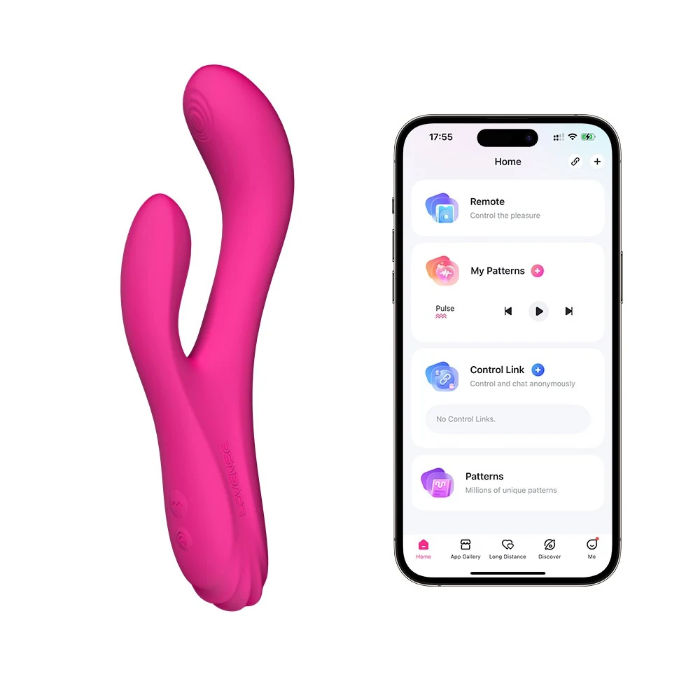 Lovense Osci 3 rabbit vibrator met app