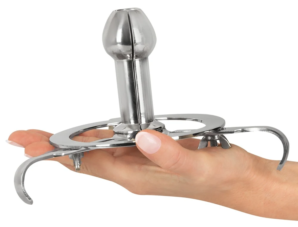 Anal Spreader Deluxe van roestvrij staal